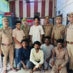 बेकनगंज पुलिस ने ठगो का किया पर्दाफाश, सरगना जावेद समेत पांच गिरफ्तार