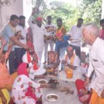 श्रीराम मन्दिर में हुए-चोरी व लूट ,मुलायम सिंह यूथ ब्रिगेड ने किया सद्बुद्धि यज्ञ का आयोजन