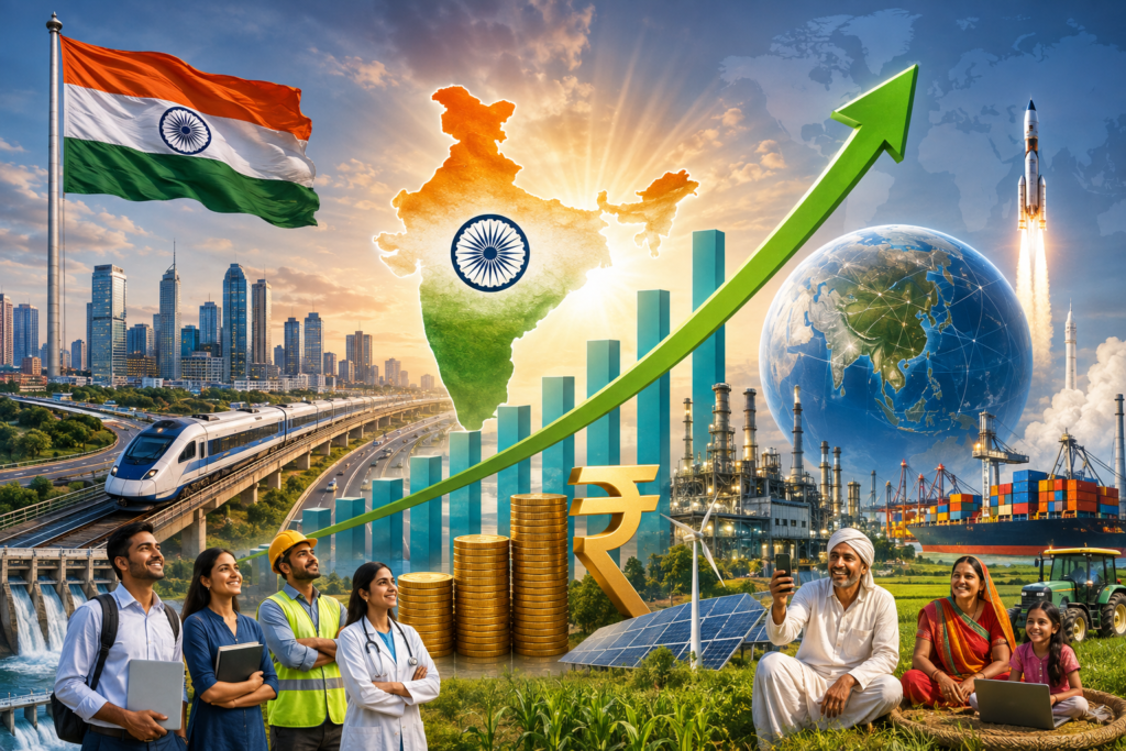 दुुनिया जब बुरे दौर में है तब भारत के आर्थिक उजाले 2
