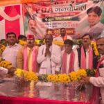 चिरौरा में गूंजी PDA की आवाज, जन चौपाल में उमड़ा जनसैलाब